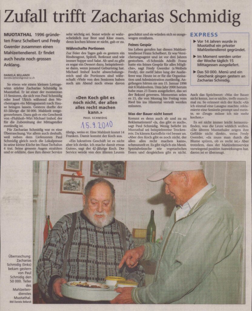 Ze19 Zufall trifft Zacharias Schmidig