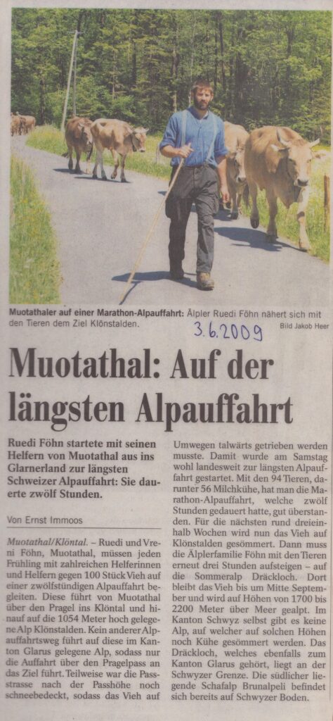 von Muotathal bis Dreckloch
Ernst Immoos, Bote der Urschweiz, Ze2