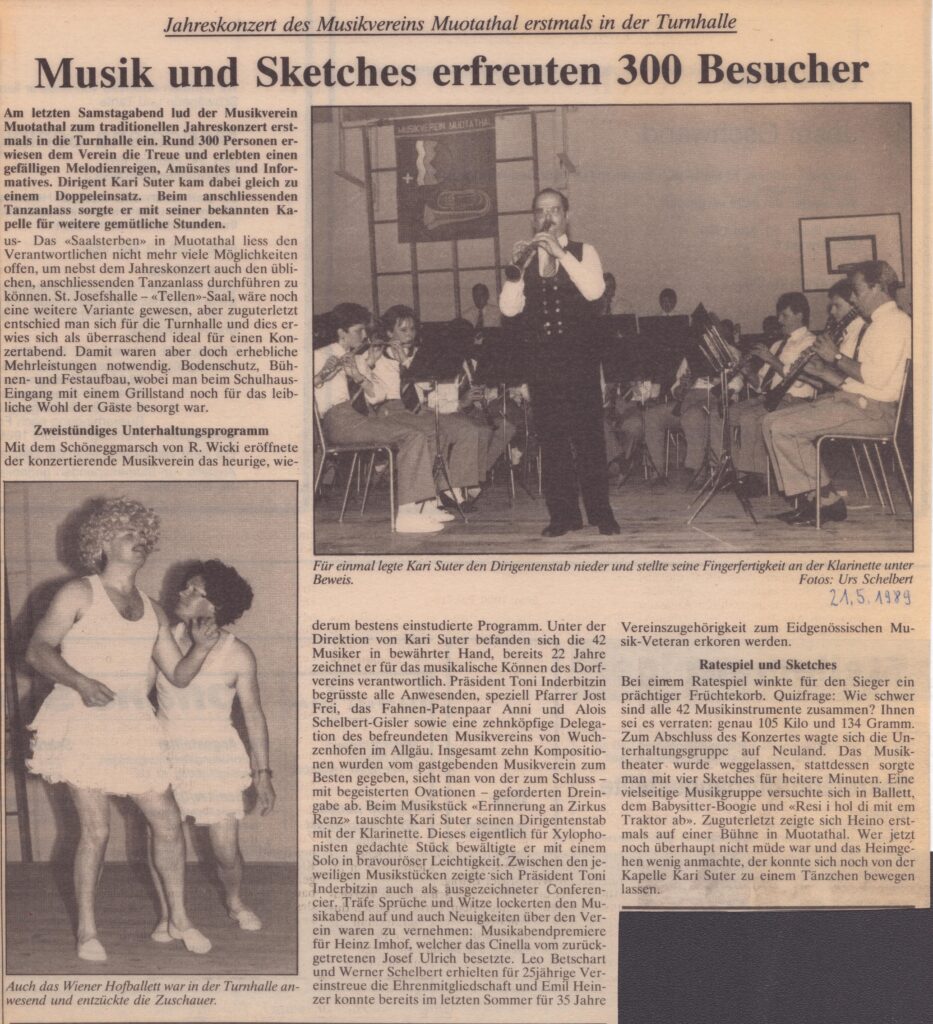 Musikverein Muotathal
Urs Schelbert, Bote der Urschweiz, 1989, Ze41