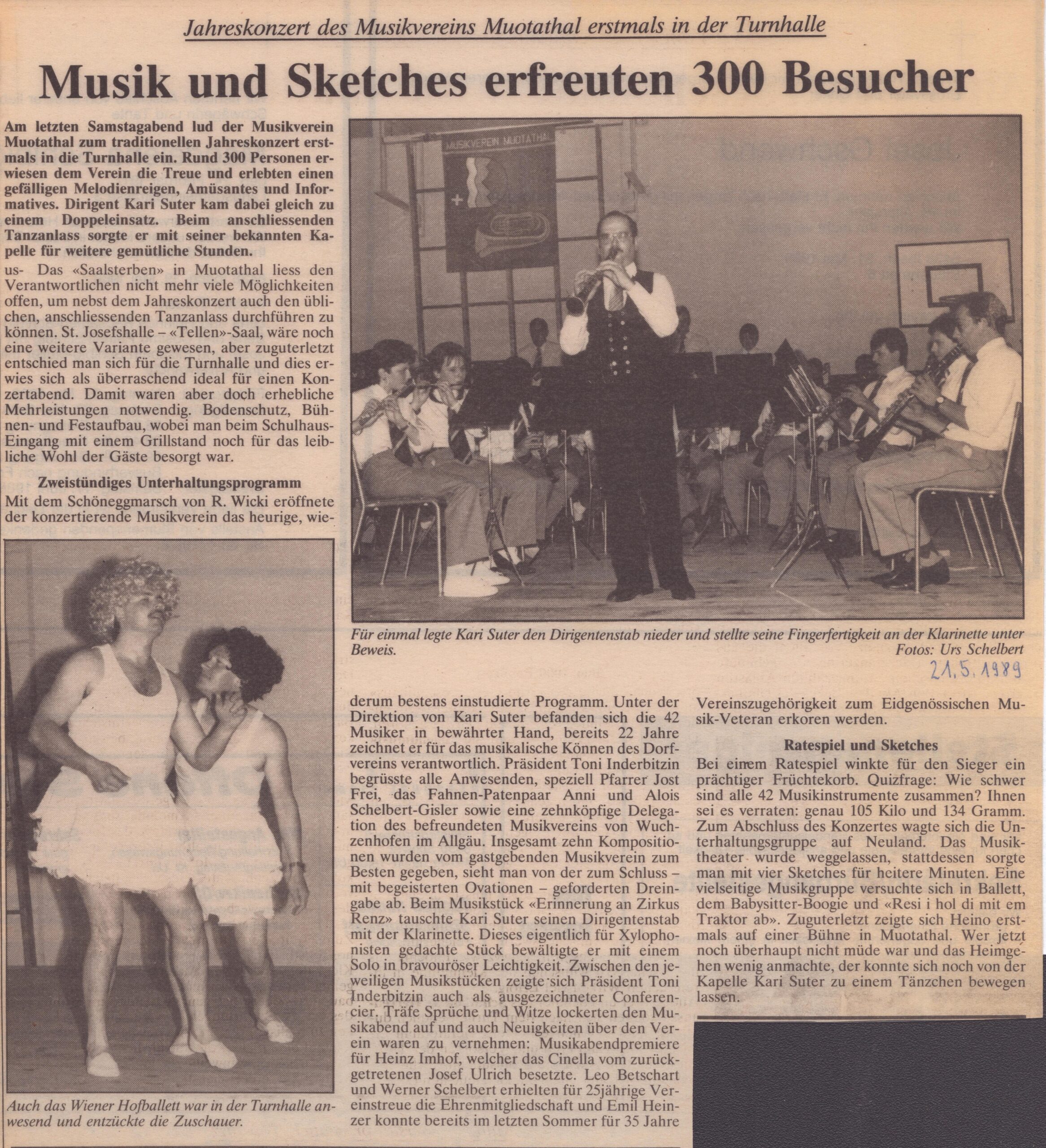 Musikverein Muotathal
Urs Schelbert, Bote der Urschweiz, 1989, Ze41