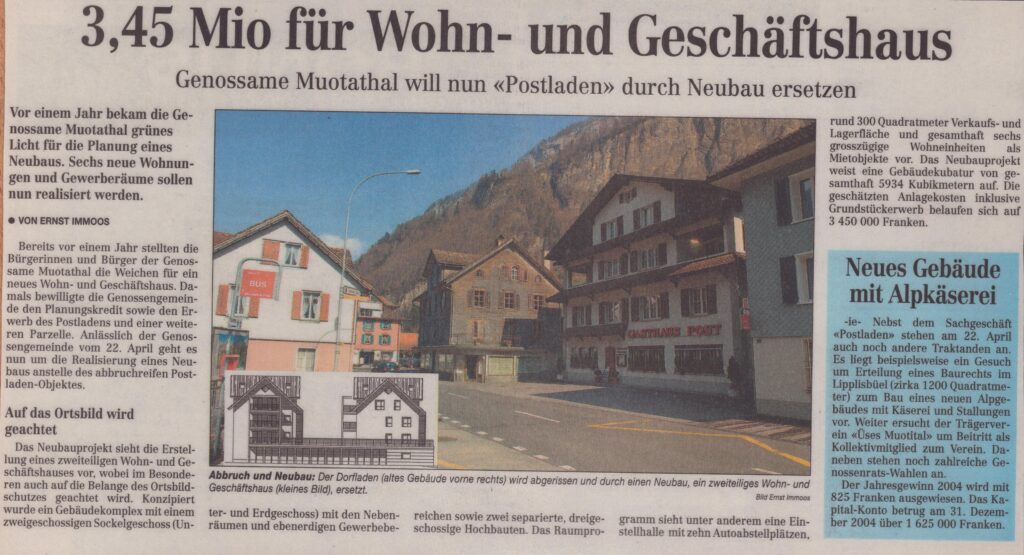 Postladen
Ernst Immoos, Bote der Urschweiz, Ze86