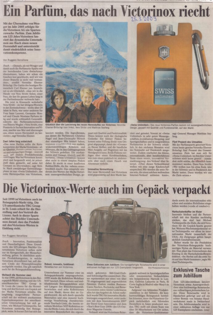 neu Parfüm
Ruggero Vercellone, Bote der Urschweiz, 2009, ZeVic18