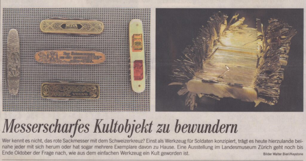 Landesmuseum
Bieri / Keystone, Verlag nicht bekannt, Jahr unbekannt, ZeVic30