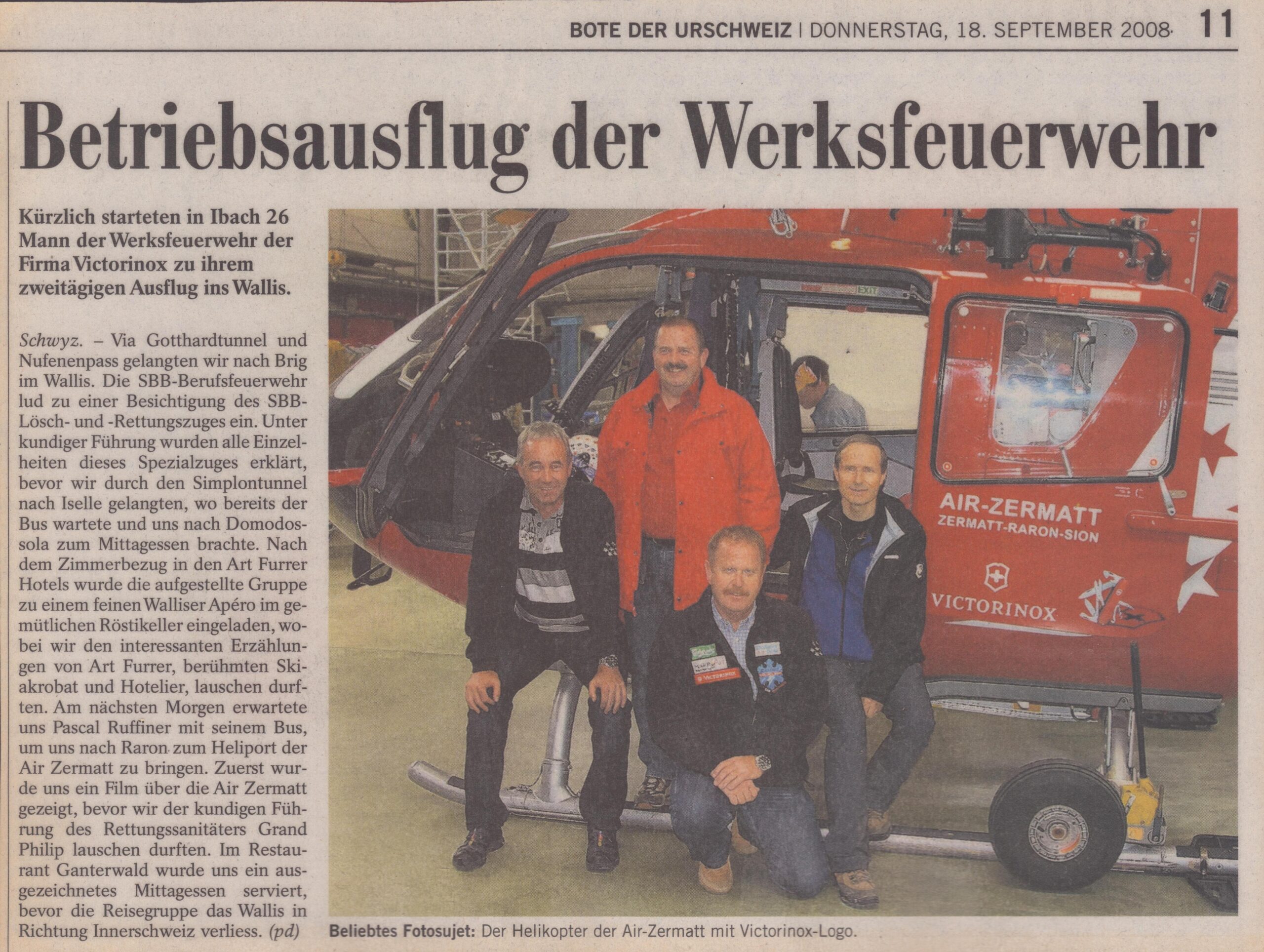 Wallis
pd, Bote der Urschweiz, 2008, ZeVic35