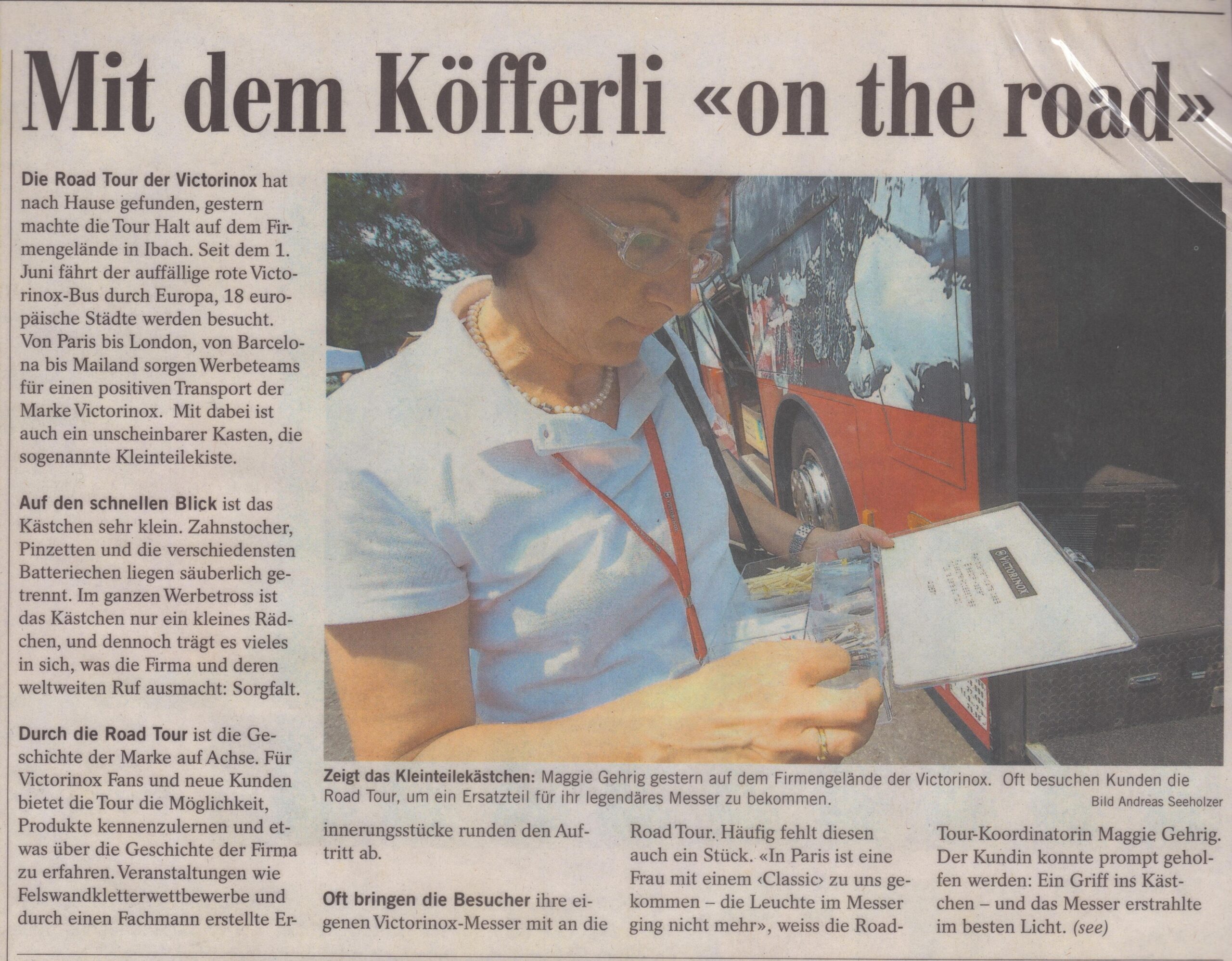 Bustour durch Europa
Andreas Seeholzer, Bote der Urschweiz, 2010, ZeVic45
