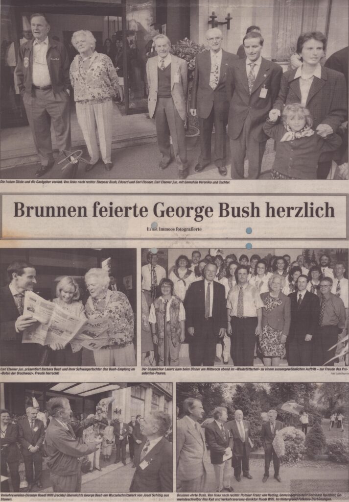 US Präsident
Ernst Immoos, Bote der Urschweiz, 1997, ZeVic49