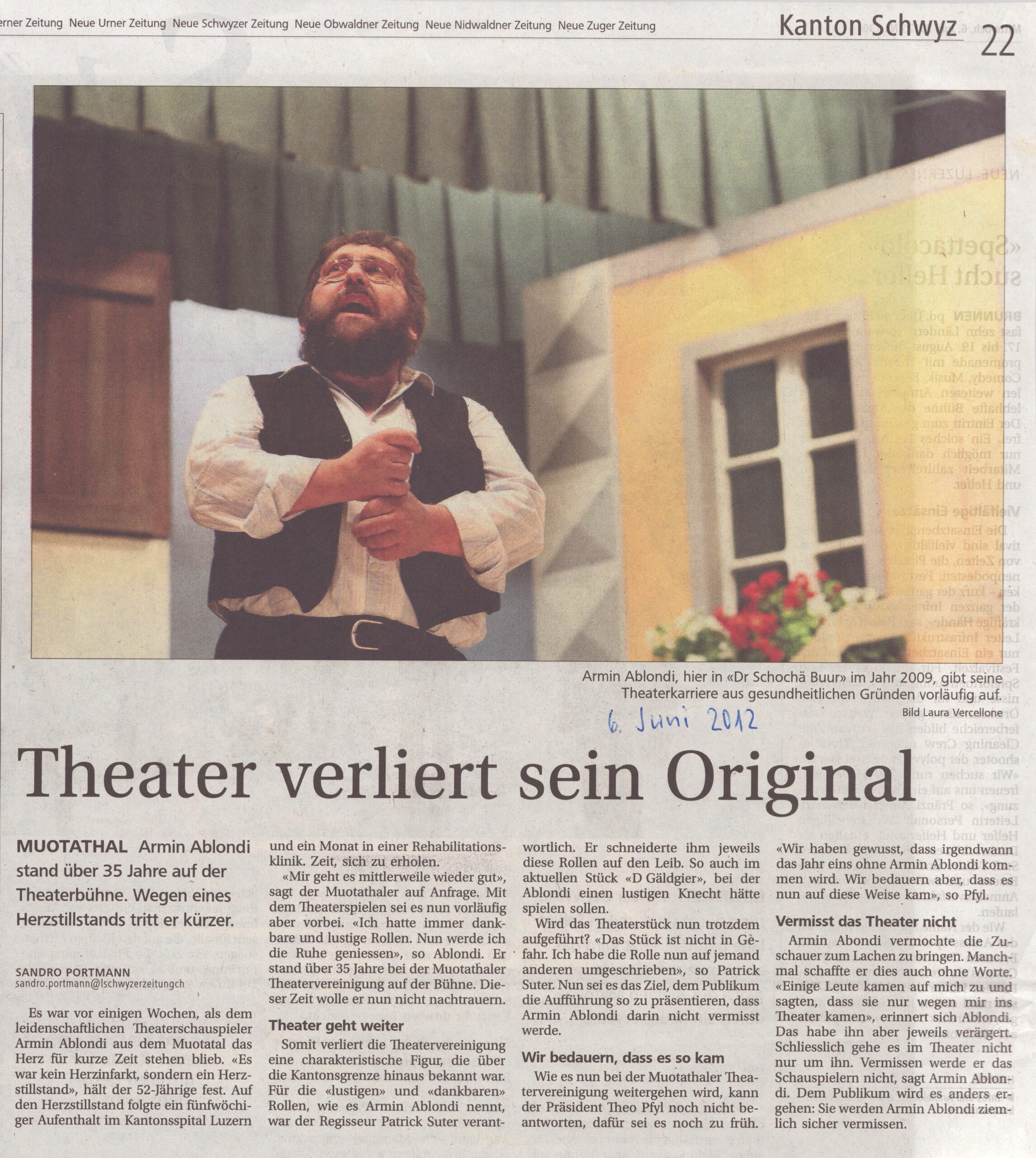 Armin Ablondi
Sandro Portmann, Schwyzer Zeitung, 2012, Ze144