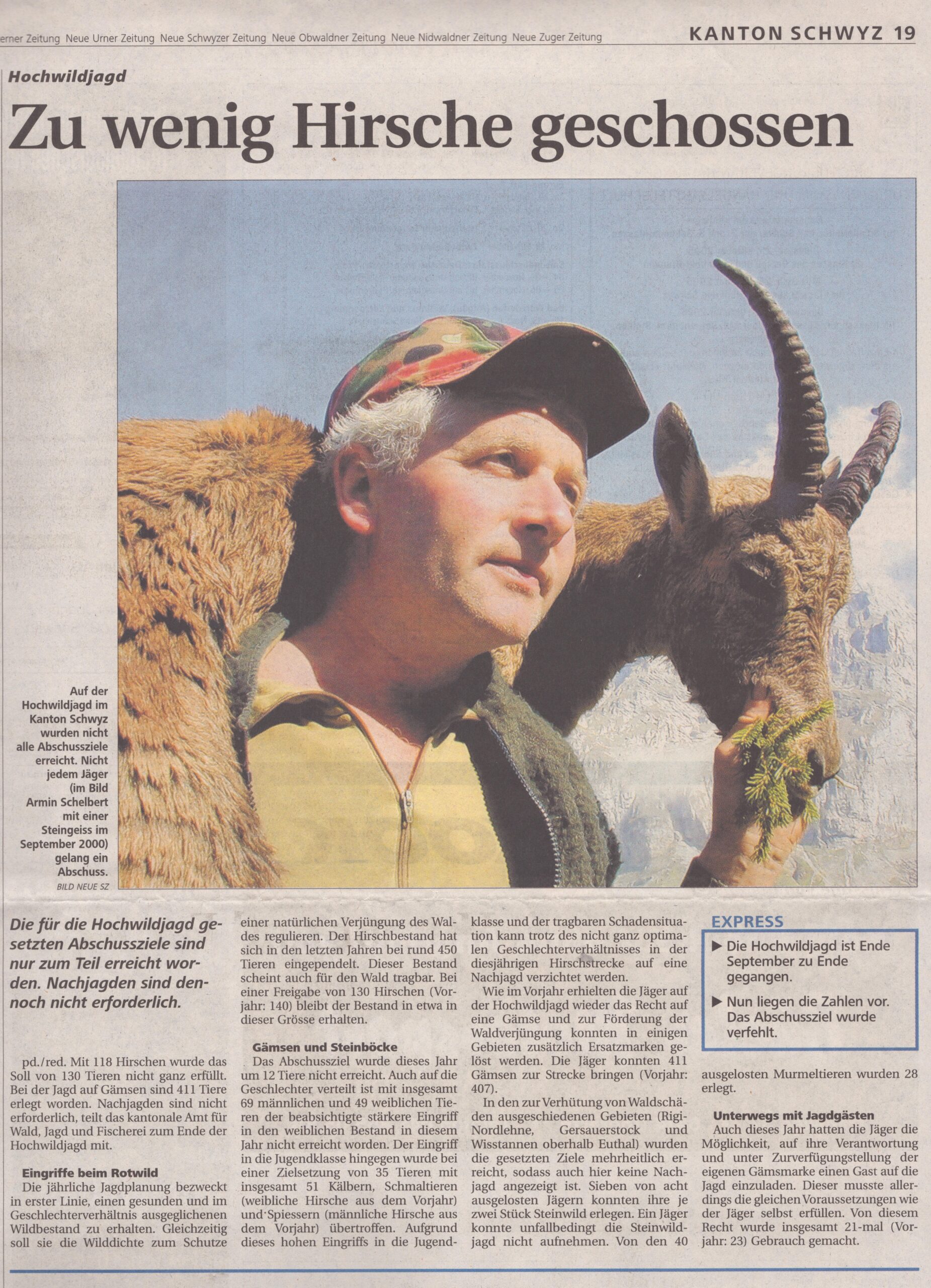 Armin Schelbert
pd/red, Schwyzer Zeitung, 2005, Ze158