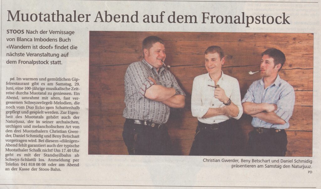 Naturjuuz
pd, Bote der Urschweiz, Ze223