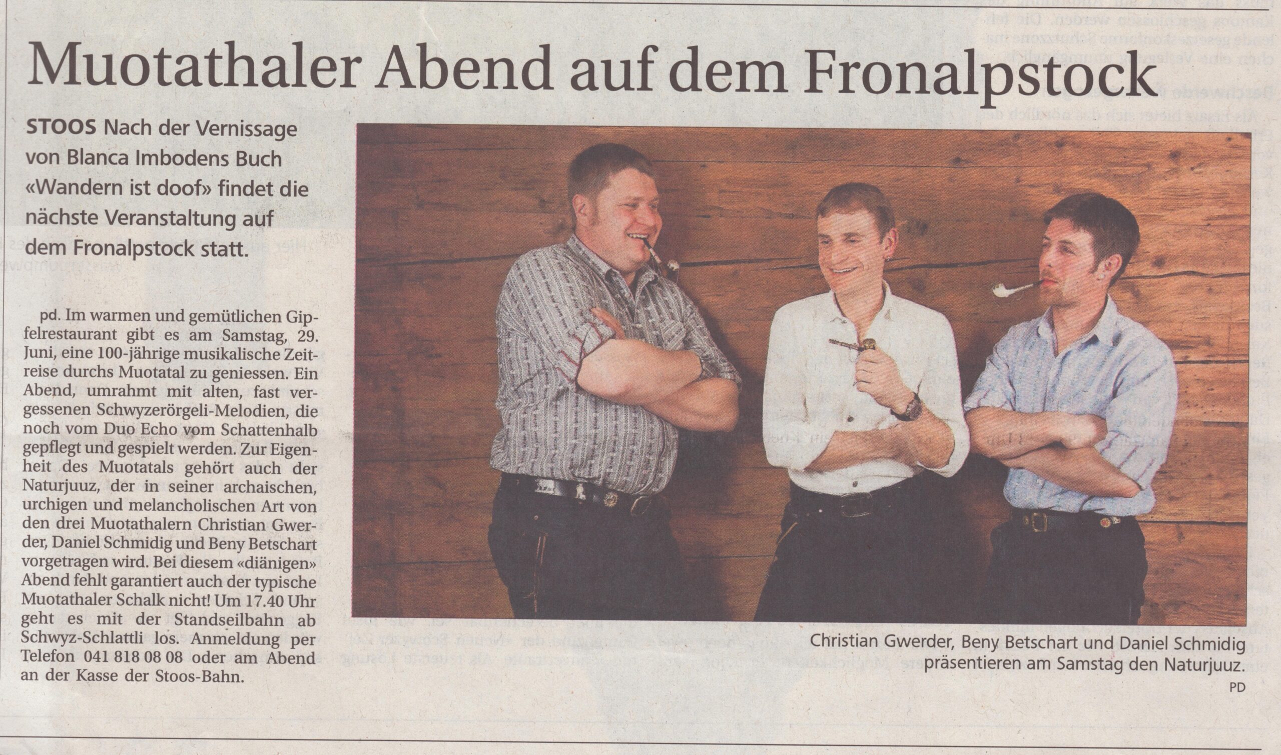 Naturjuuz
pd, Bote der Urschweiz, Ze223