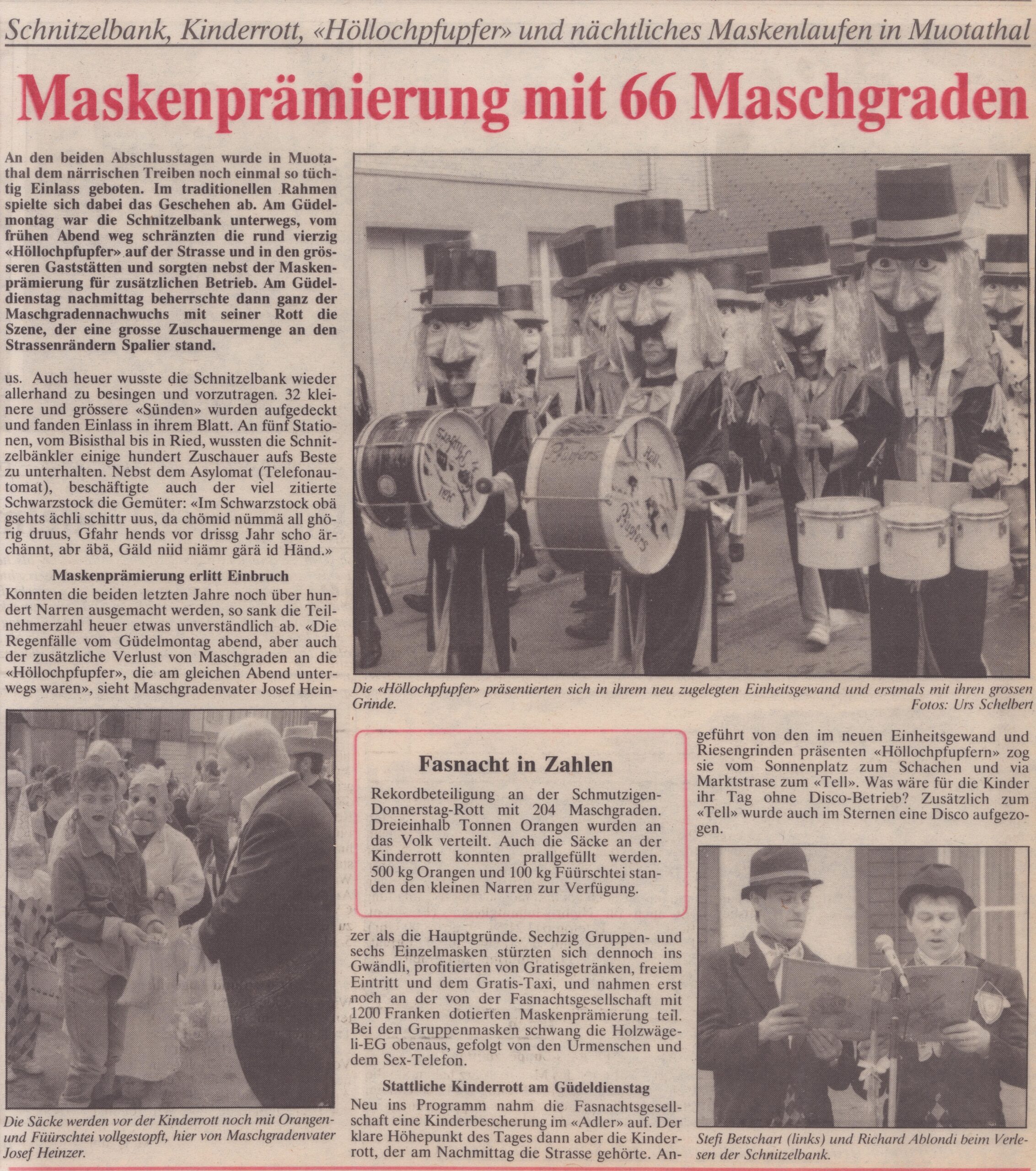 Höllochpfupfer
Urs Schelbert, Bote der Urschweiz, Ze230