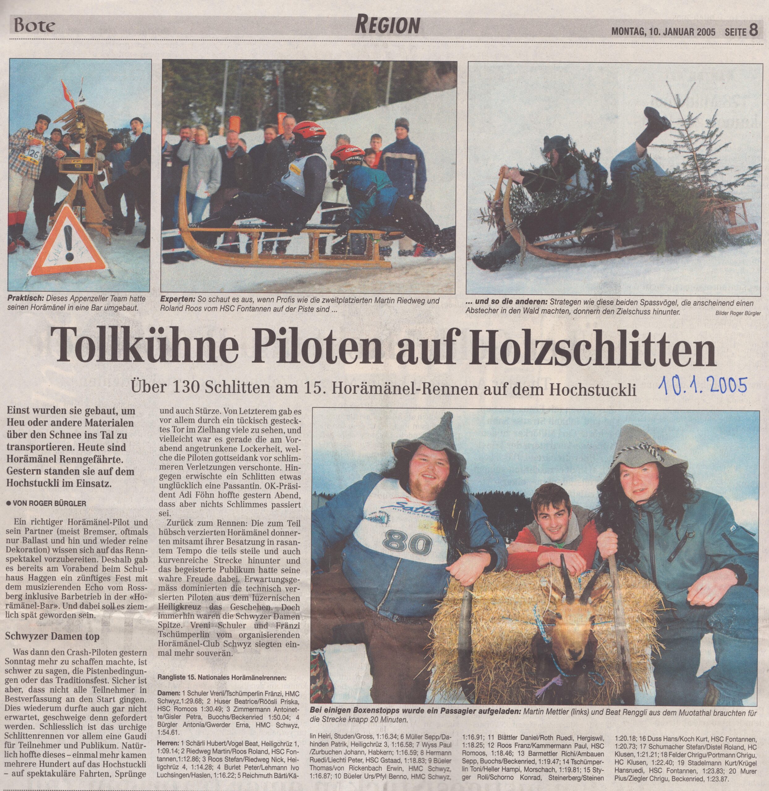 Horämäner Hochstuckli
Roger Bürgler, Bote der Urschweiz, 2005, Ze254