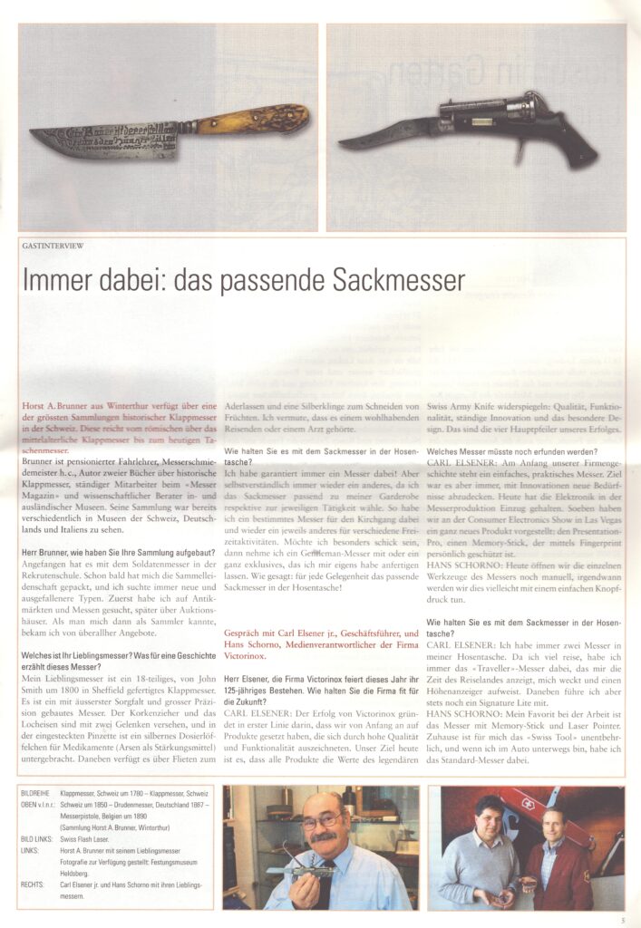 Museum
Forum der Schweizer Geschichte, Kulturmagazin, 2009, ZeVic61