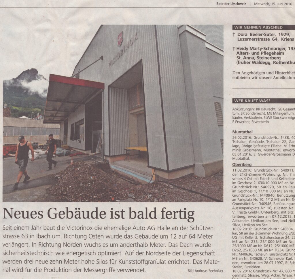 Auto-AG-Halle
Andreas Seeholzer, Bote der Urschweiz, 2016, ZeVic73