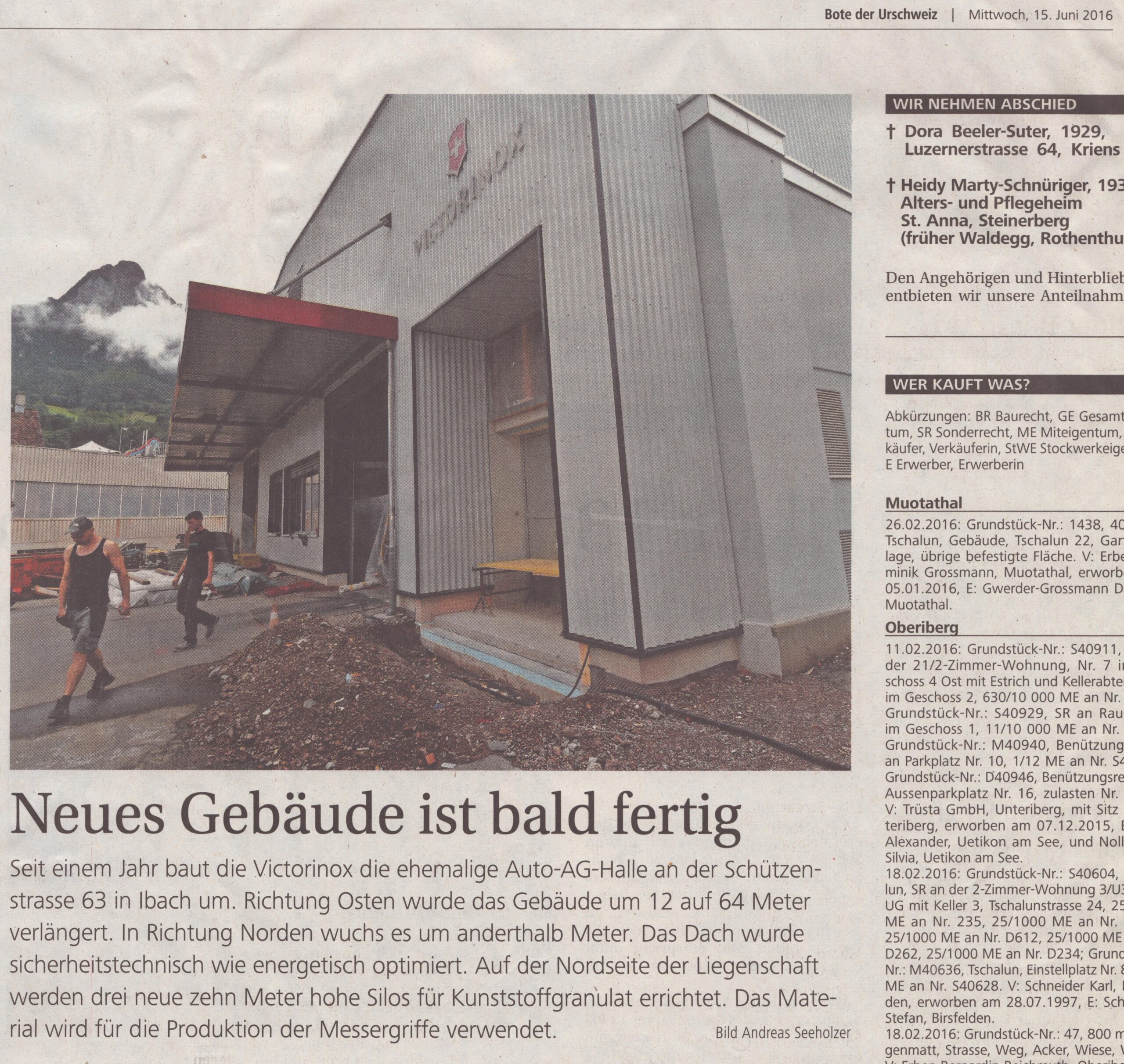 Auto-AG-Halle
Andreas Seeholzer, Bote der Urschweiz, 2016, ZeVic73