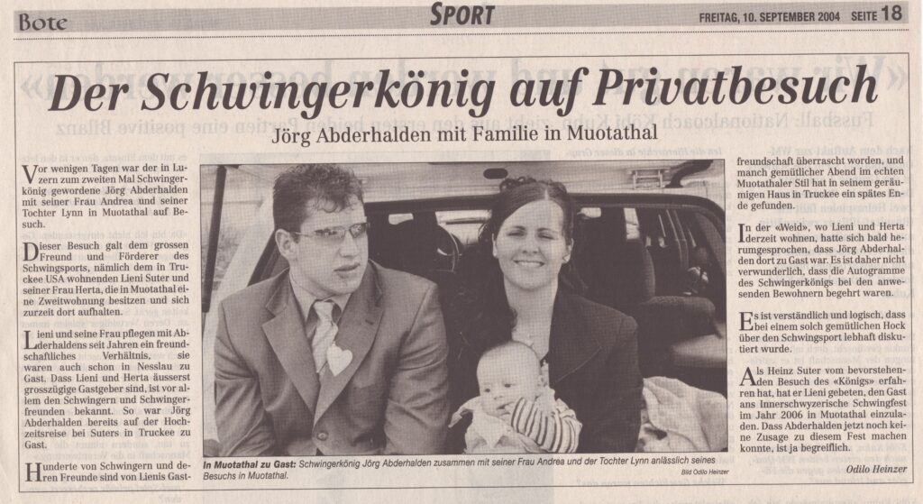 Jörg Abderhalden
Odilo Heinzer, Bote der Urschweiz, 2004, Ze317