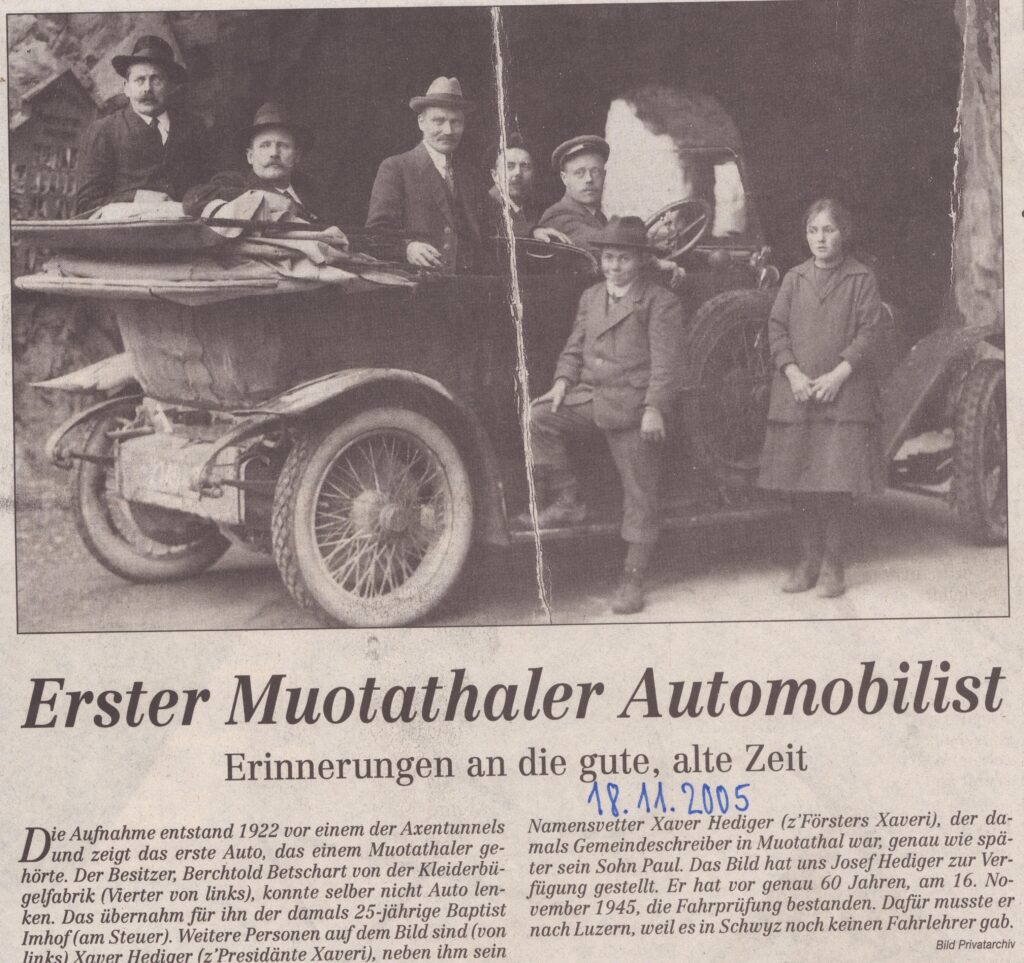 Berchtold Betschart
Privat, Bote der Urschweiz, 2005, Ze320