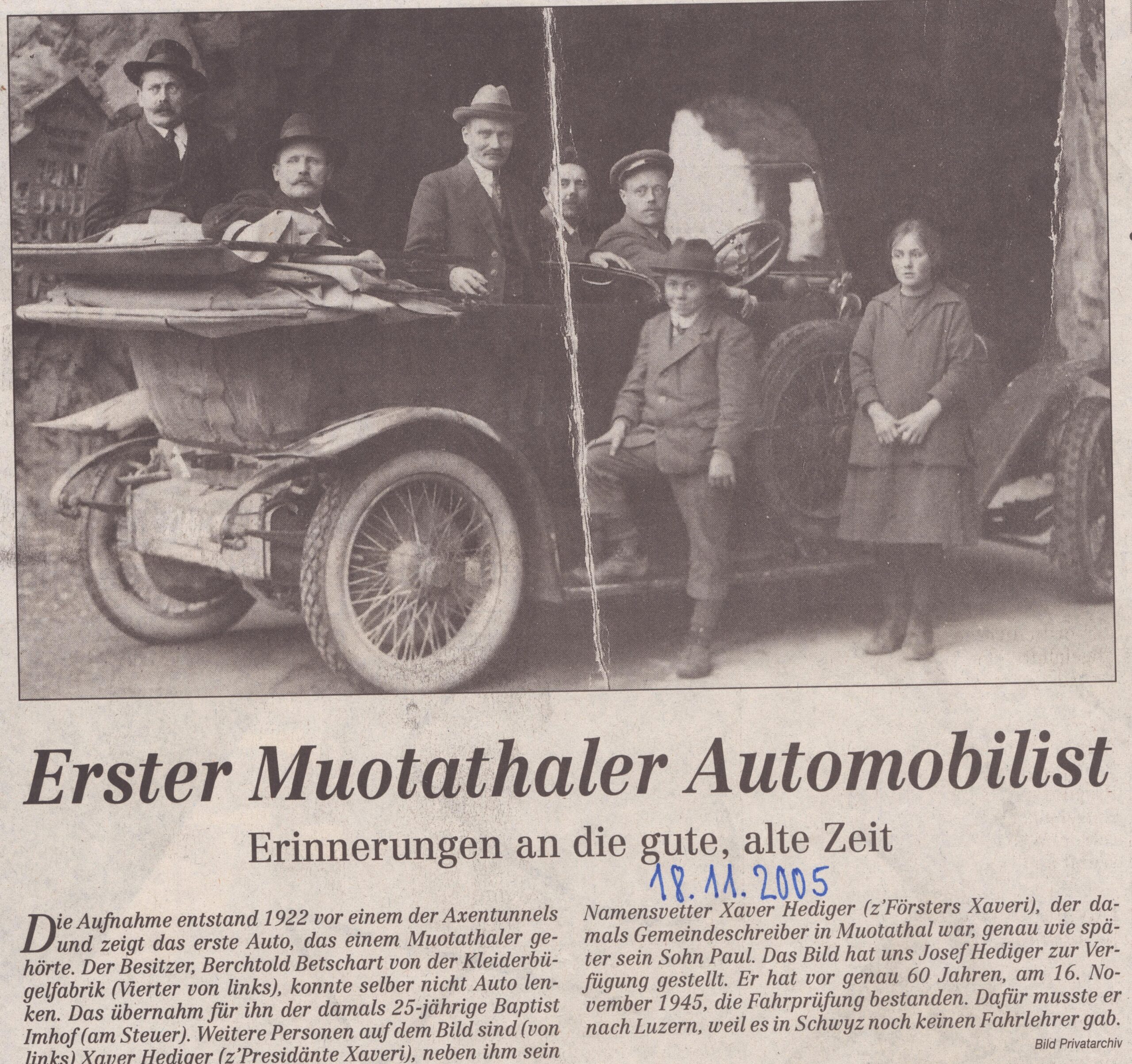 Berchtold Betschart
Privat, Bote der Urschweiz, 2005, Ze320