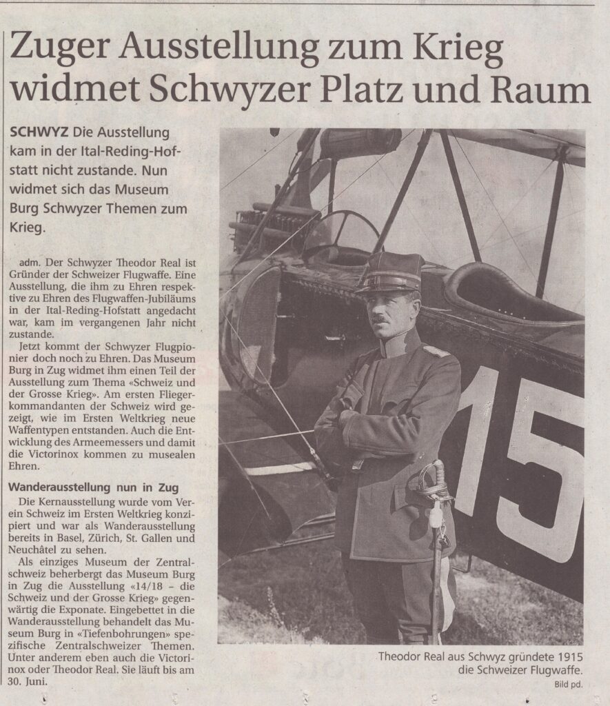 Theodor Real
adm, Bote der Urschweiz, 1915-2016, Ze377