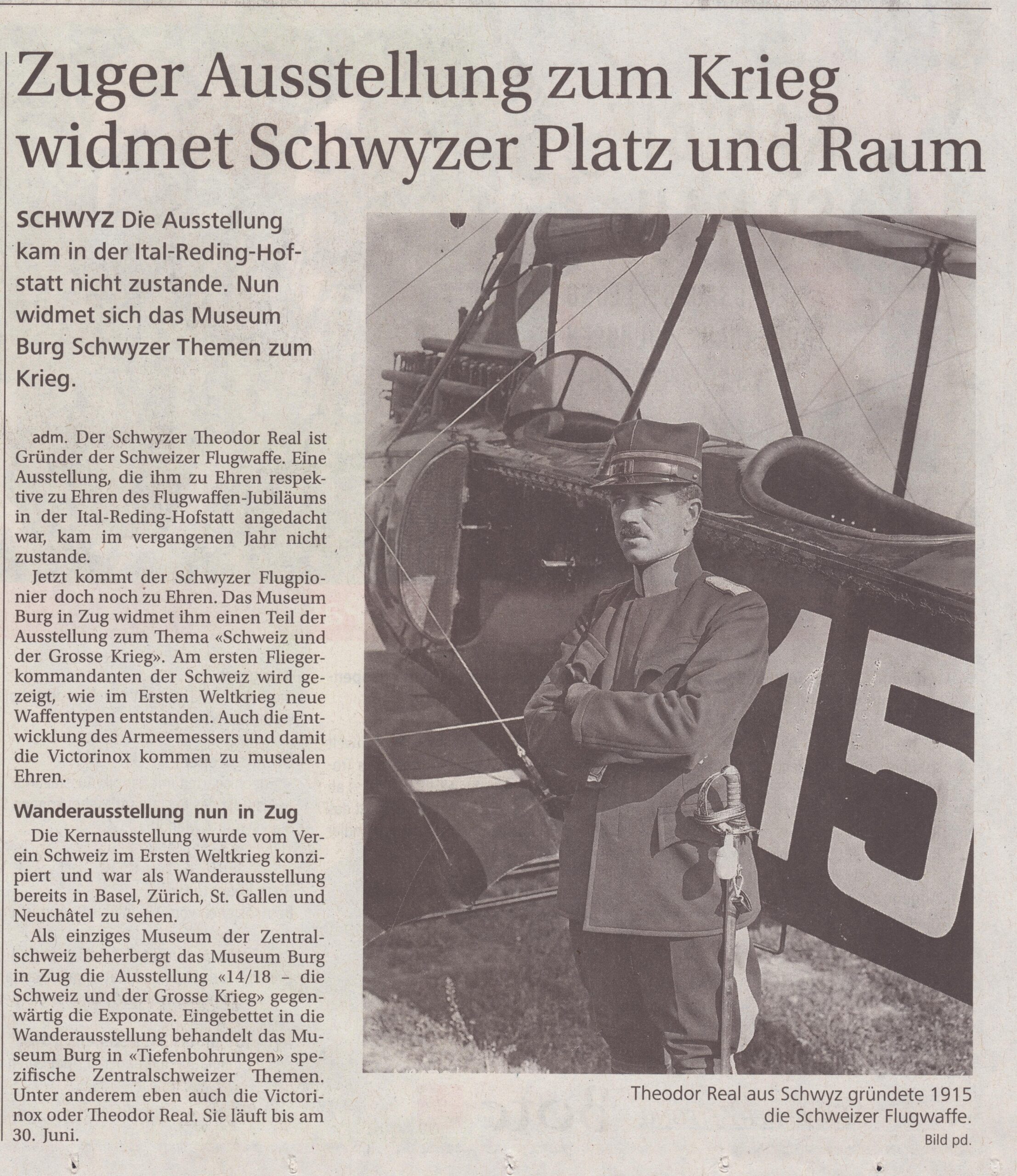 Theodor Real
adm, Bote der Urschweiz, 1915-2016, Ze377