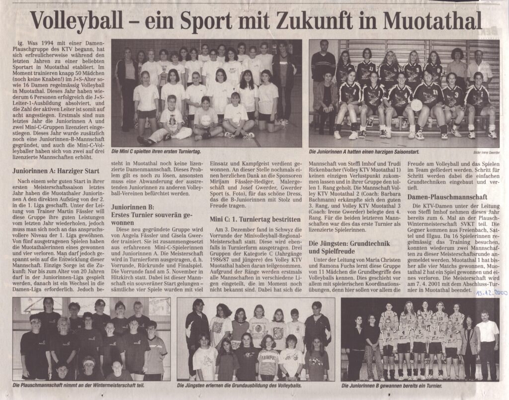 KTV Muotathal
Irene Gwerder, Bote der Urschweiz, 2000, Ze385