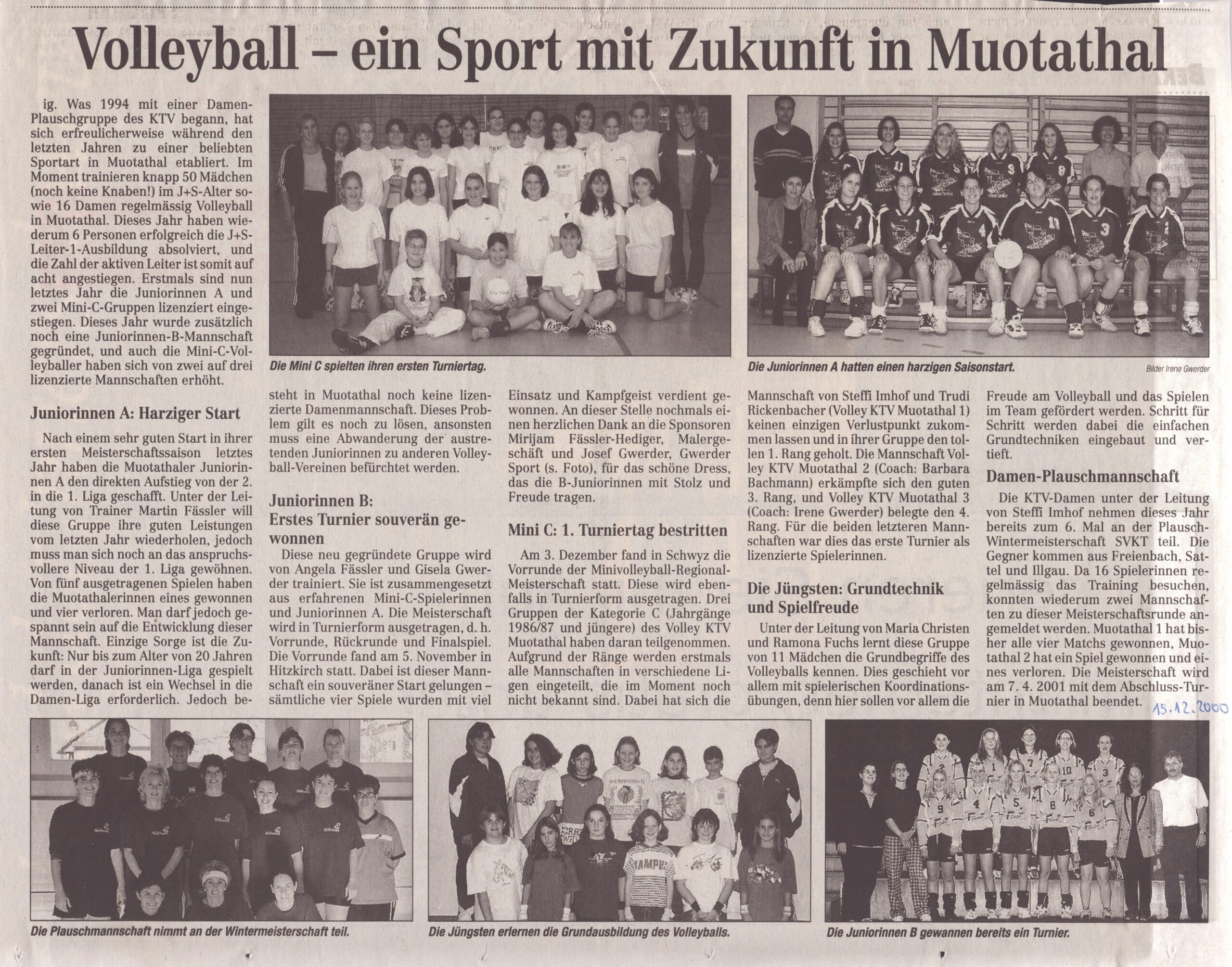 KTV Muotathal
Irene Gwerder, Bote der Urschweiz, 2000, Ze385