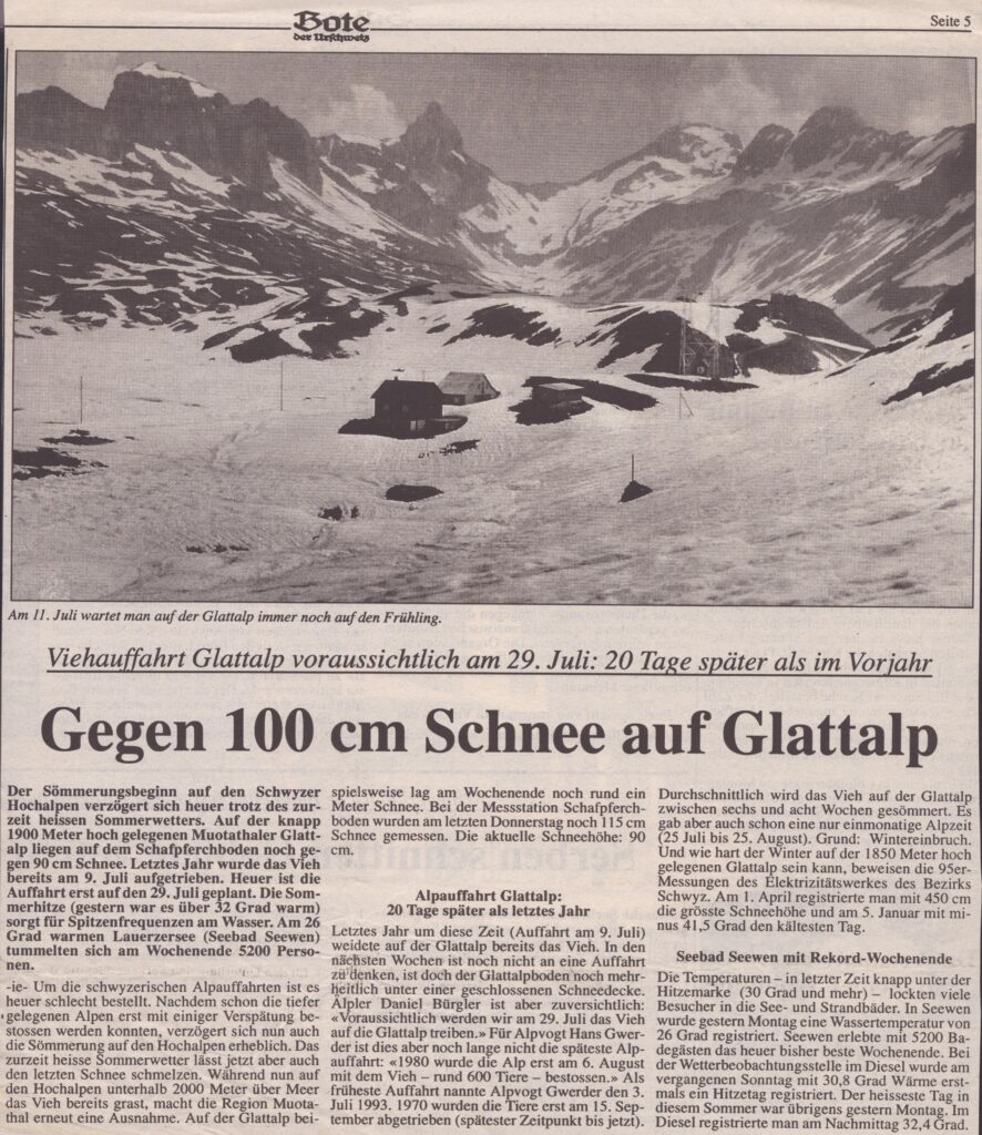 später Sommer
Ernst Immoos, Bote der Urschweiz, Ze426