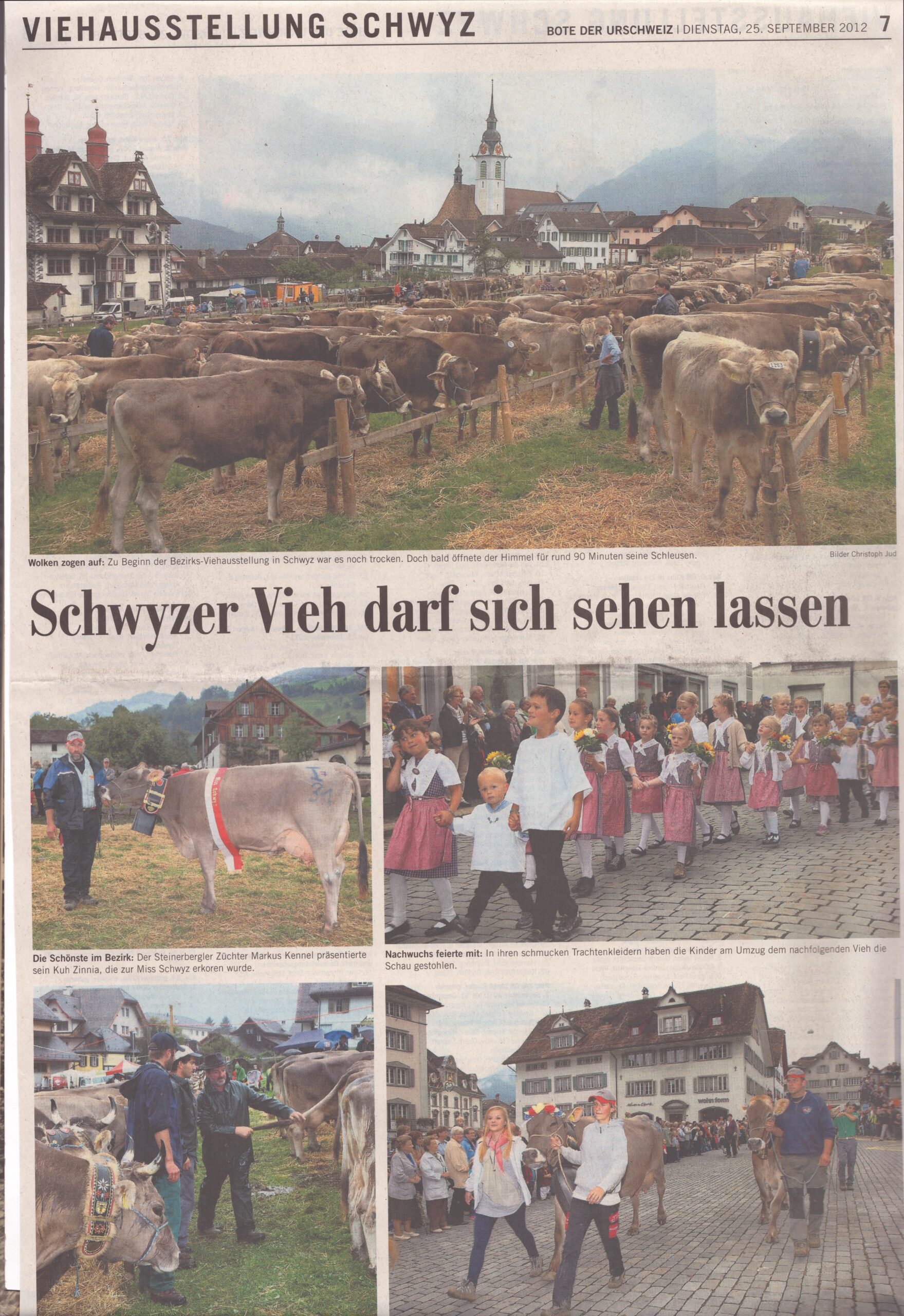 Schwyz
Christoph Jud, Bote der Urschweiz, 2012, Ze442