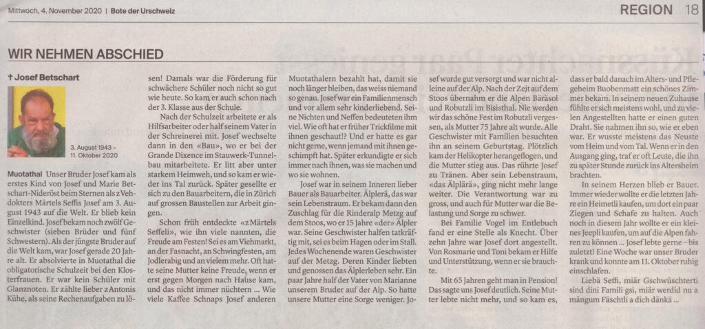 Märtels, Muotathal, 2020, ZeMemor3