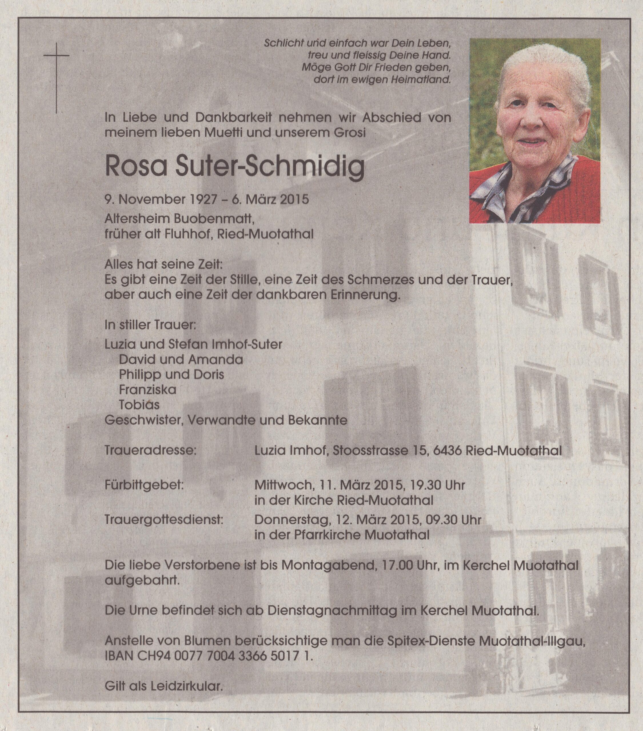 s Fluehof Rosi, Ried-Muotathal, 2015, ZeMemor6